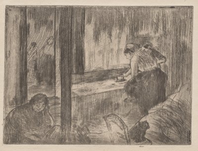 Tvätterskorna av Edgar Degas