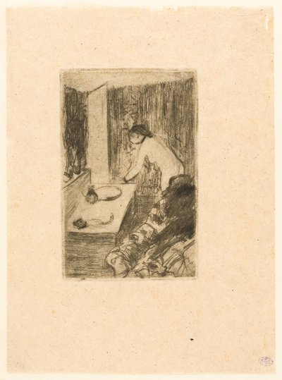 Lilla omklädningsrummet av Edgar Degas