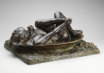 The Tub, modellerad 1889 gjuten 191921. av Edgar Degas