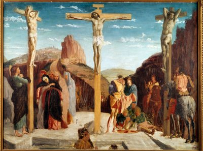 Den impressionistiska versionen av Andrea Mantegnas målning. Målning av Edgar Degas (1834-1917) 1861 sön. 0,69x0,92m Towers, Museum of Fine Arts av Edgar Degas