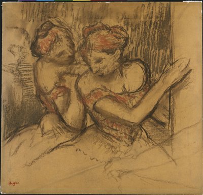 Två dansare av Edgar Degas