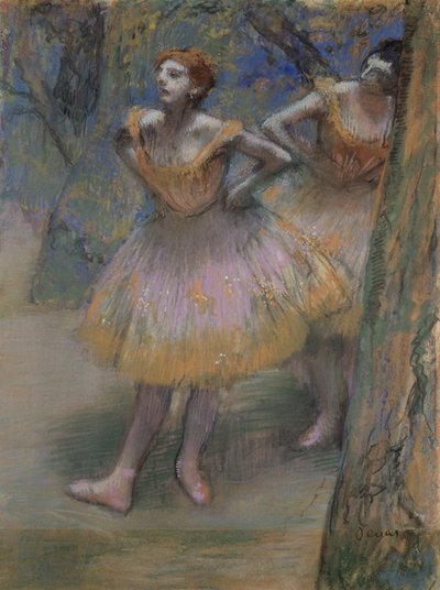 Två dansare, c.1893-?98 av Edgar Degas