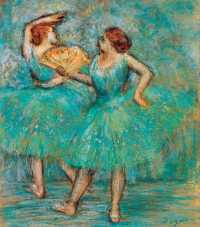 Två dansare, ca. 1905 av Edgar Degas