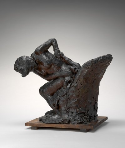 Kvinna som sitter och torkar sin vänstra höft, 1890-talet 1911. av Edgar Degas