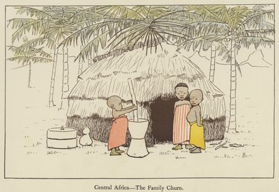 Centralafrika, familjen churn av Edith Farmiloe