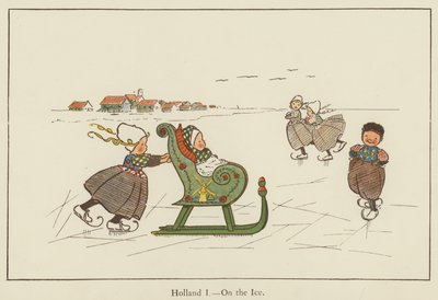 Holland, på isen av Edith Farmiloe