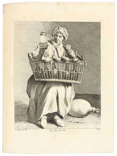Utsikten, livet, ca. 1737-1746 av Edmé Bouchardon