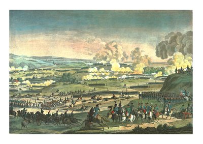 Slaget nära Jena, 14 oktober 1806, c1850 av Edme Bovinet