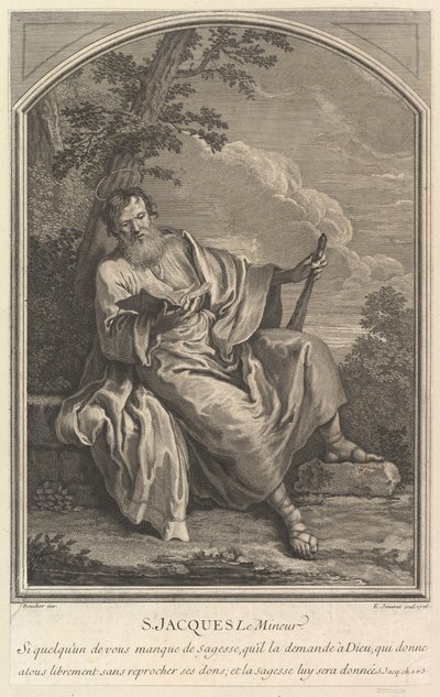 Sankt Jakob den mindre, 1726. av Edme Jeaurat