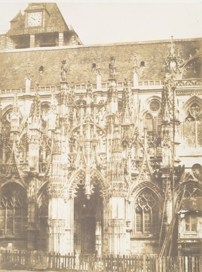 Portal till katedralen i Louviers, 1852-54. av Edmond Bacot