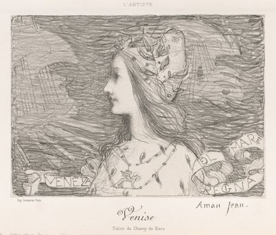 Venedig av Edmond François Aman Jean