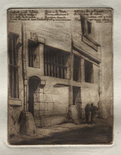 La Rue des Mauvais Garçons av Edmond Gosselin