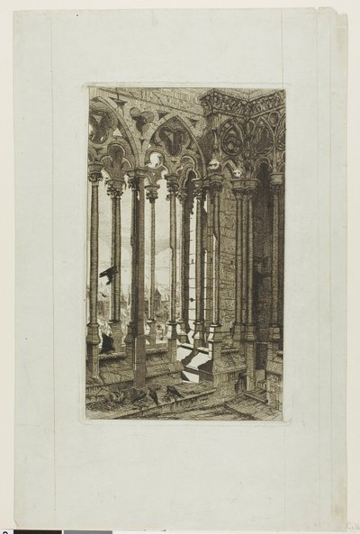 Galleriet Notre-Dame, Paris av Edmond Gosselin