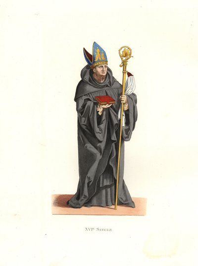 Benediktinerabbot av Edmond Lechevallier Chevignard
