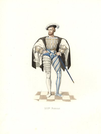 Claude av Lorraine, förste hertig av Guise (1496-1550). av Edmond Lechevallier Chevignard