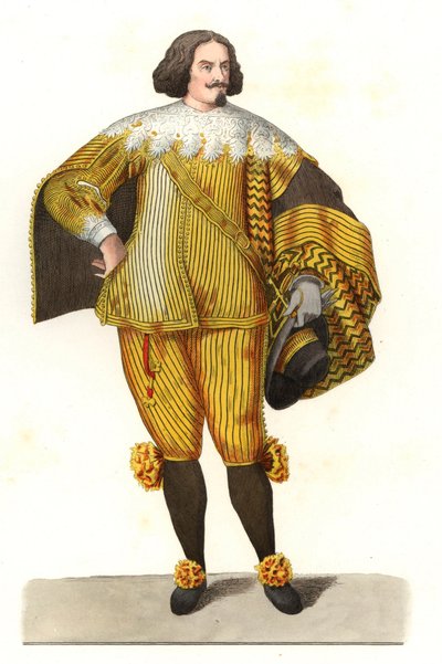 Italiensk Chambellan (eller Camerier) av Edmond Lechevallier Chevignard