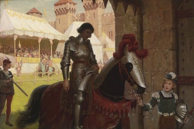 Besegrad, 1884 av Edmund Blair Leighton