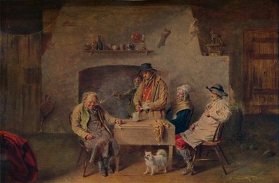 Kapitlets slut, 1822 av Edmund Bristow