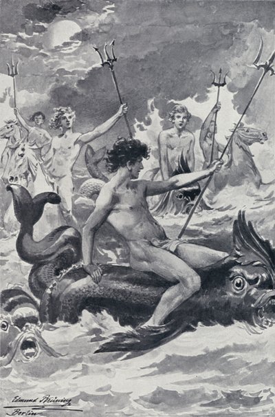 Illustration för Goethes Faust av Edmund Bruning
