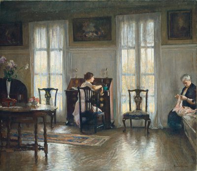 Mor och Maria av Edmund Charles Tarbell