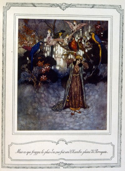 Skönheten och odjuret av Edmund Dulac