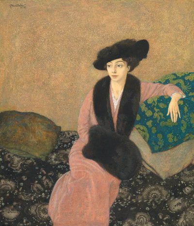 Lady Asquith av Edmund Dulac