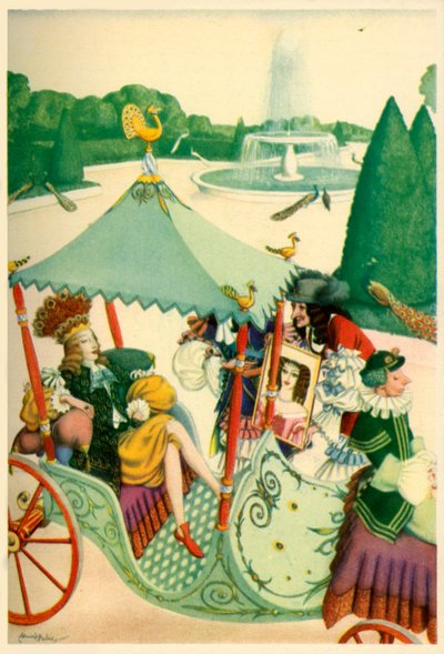 Prinsessan Rosetta, 1928. av Edmund Dulac