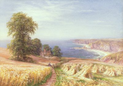 Skördetid vid havet, 1881 av Edmund George Warren
