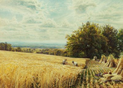Skördarna, 1865 av Edmund George Warren