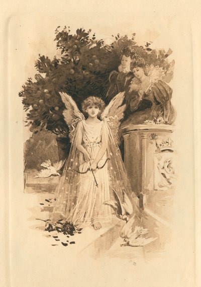 För Elizabethan Songs in Honour of Love and Beauty (litografi) av Edmund Henry Garrett