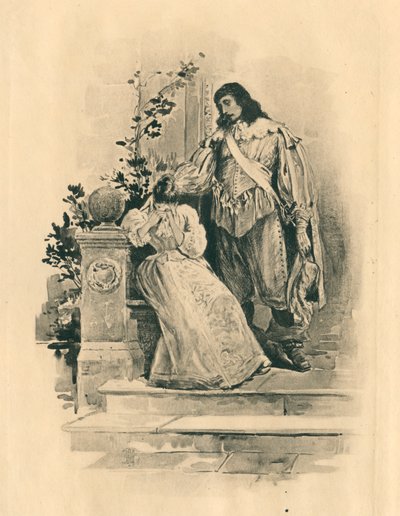 För Elizabethan Songs in Honour of Love and Beauty (litografi) av Edmund Henry Garrett