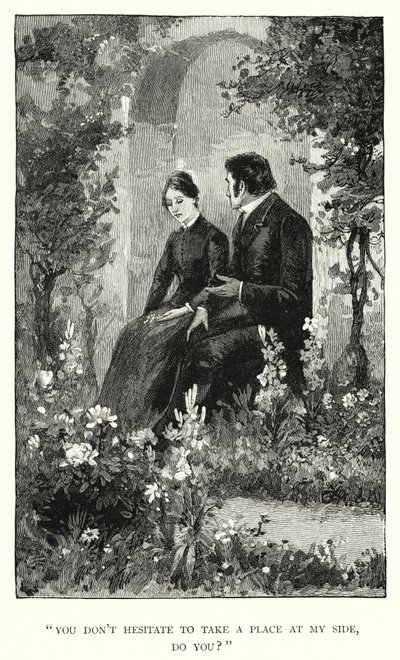 Illustration för Jane Eyre av Charlotte Bronte (gravyr) av Edmund Henry Garrett