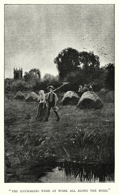 Illustration för Jane Eyre av Charlotte Bronte (gravyr) av Edmund Henry Garrett
