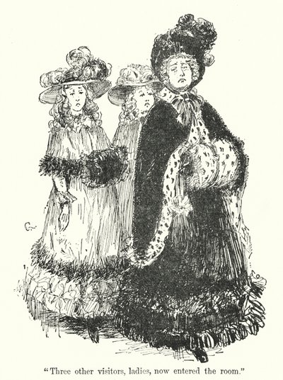 Illustration för Jane Eyre av Charlotte Bronte (litho) av Edmund Henry Garrett