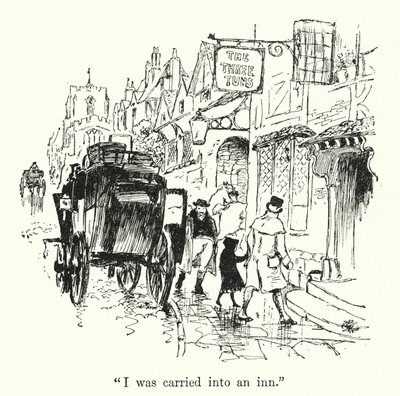 Illustration för Jane Eyre av Charlotte Bronte (litho) av Edmund Henry Garrett