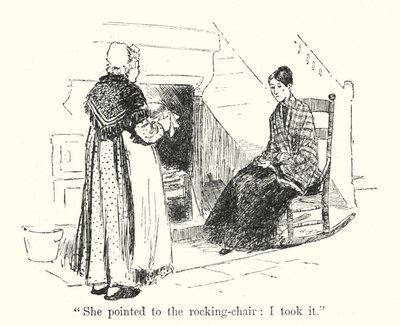 Illustration för Jane Eyre av Charlotte Bronte (litho) av Edmund Henry Garrett