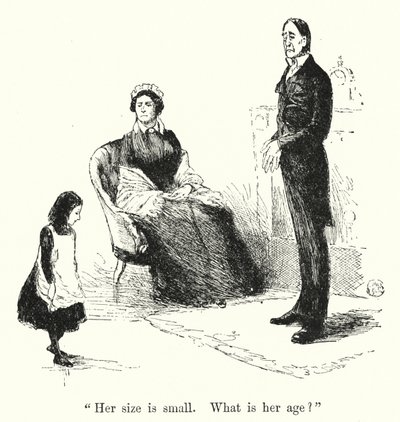 Illustration för Jane Eyre av Charlotte Bronte (litho) av Edmund Henry Garrett