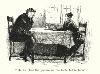 Illustration för Jane Eyre av Charlotte Bronte (litho) av Edmund Henry Garrett