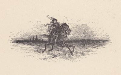 Illustration till The Eve of St Agnes av John Keats (litografi) av Edmund Henry Garrett