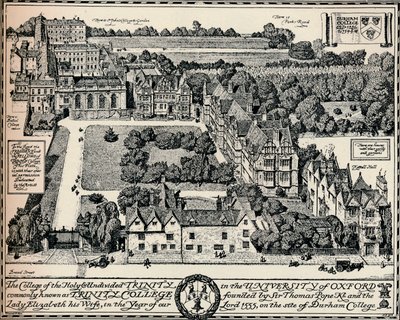 Trinity College, Oxford, 1905 av Edmund Hort New