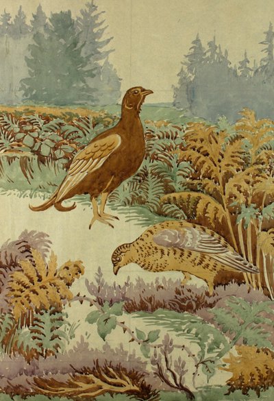 Together on the Moor, ca 1930 (gouache på papper) av Edmund Hunter