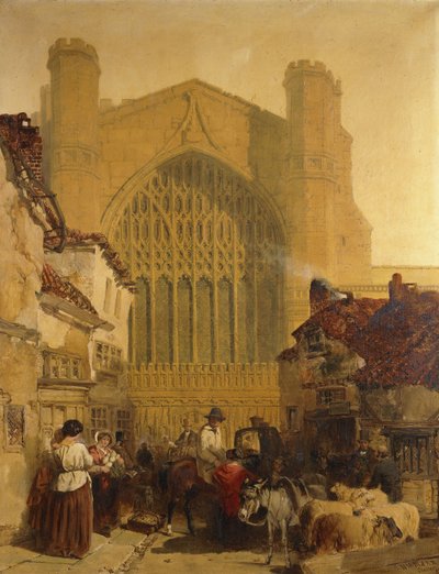 Chester Cathedral, 1853 av Edmund John Niemann
