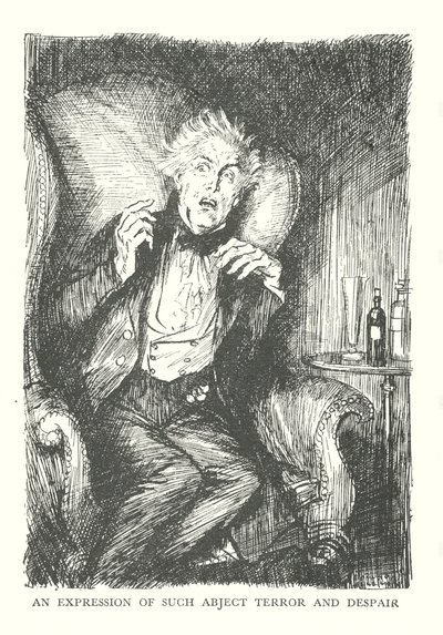 Illustration till R L Stevensons The Strange Case of Dr Jekyll  Mr Hyde (litografi) av Edmund Joseph (after) Sullivan
