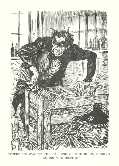 Illustration till R L Stevensons The Strange Case of Dr Jekyll  Mr Hyde (litografi) av Edmund Joseph (after) Sullivan