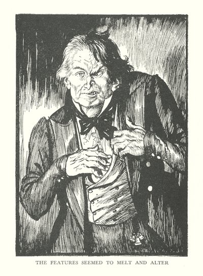 Illustration till R L Stevensons The Strange Case of Dr Jekyll  Mr Hyde (litografi) av Edmund Joseph (after) Sullivan
