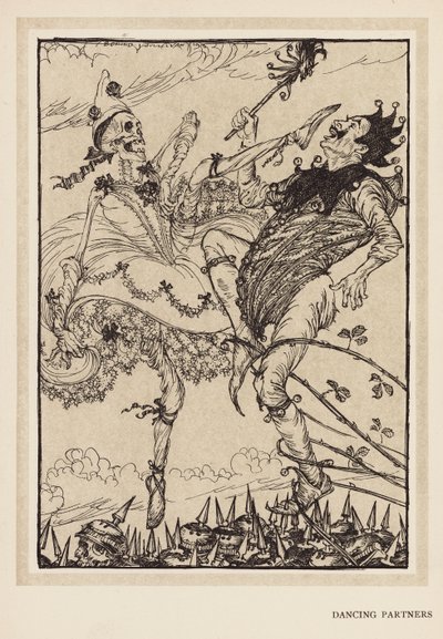 Kejsarens krans: Dansande partners (litografi) av Edmund Joseph (after) Sullivan