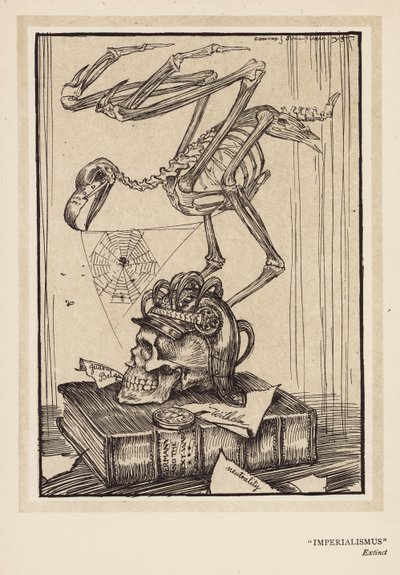 Kejsarens krans: "Imperialismus" (litografi) av Edmund Joseph (after) Sullivan