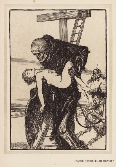 Kejsarens krans: "Mer grym än döden" (litografi) av Edmund Joseph (after) Sullivan