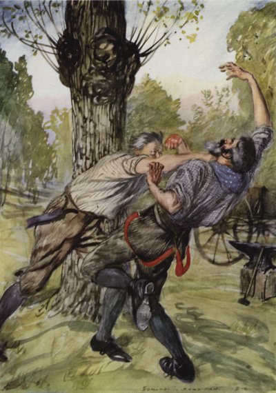 Slaget som jag slog i Tinkern av Edmund Joseph Sullivan
