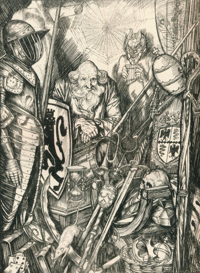 Symbolaffären, c1898, 1924 av Edmund Joseph Sullivan